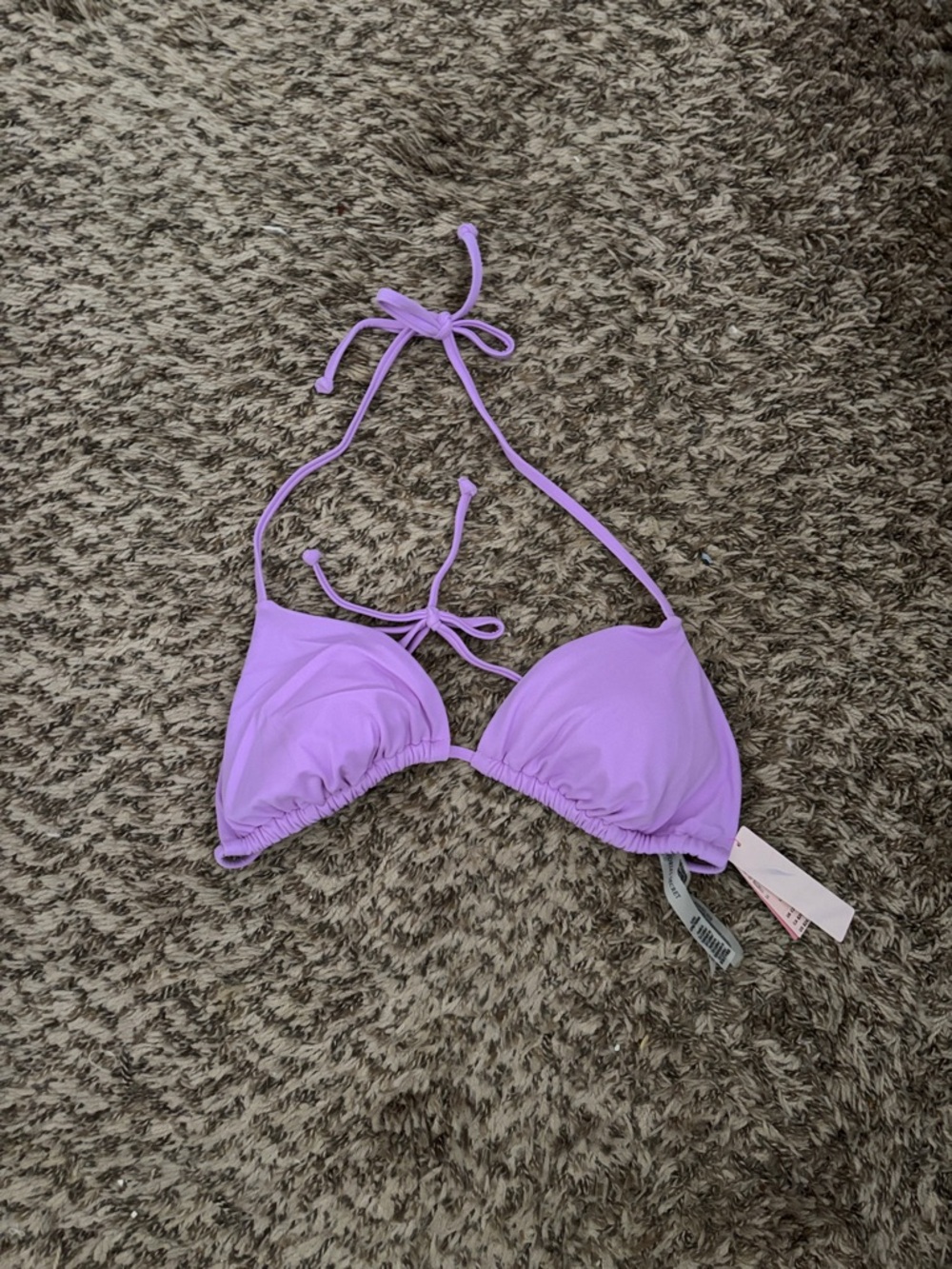 NWT Victoria's Secret Lilac Triangle Swim Top